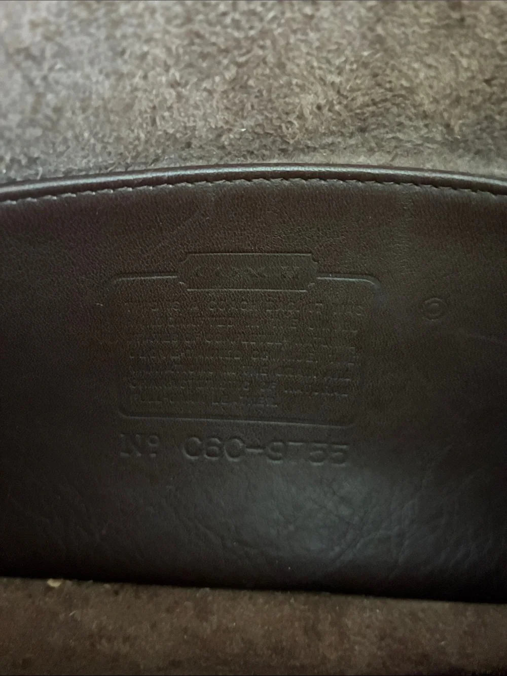 Vintage Coach Pocket Purse - Picture 10 of 11